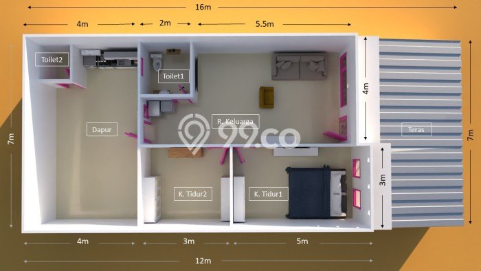 Rumah Luas Asri 2 KT Siap Pakai di Gerogol Cilegon Rumah Luas Asri 2 KT Siap Pakai di Gerogol Cilegon