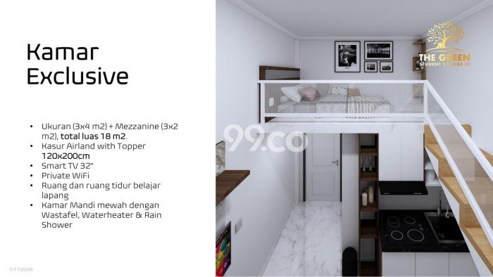 Unit Kost Dijual di Kawasan Dramaga Bogor dengan 1 KT Unit Kost Dijual di Kawasan Dramaga Bogor dengan 1 KT