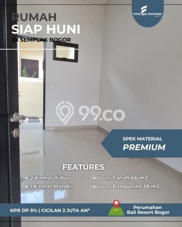 Jual Rumah Siap Huni di Bogor Barat Bogor Harga Rp 429 Juta LT 66m2 Jual Rumah Siap Huni di Bogor Barat Bogor Harga Rp 429 Juta LT 66m2