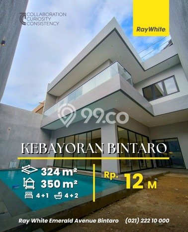 Dijual Rumah Luas Elegan Dengan View Cantik di Bintaro, Tangerang Selatan Dijual Rumah Luas Elegan Dengan View Cantik di Bintaro, Tangerang Selatan