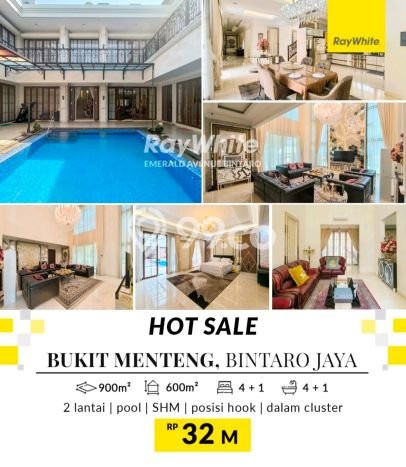 Jual Rumah Mewah Megah Dengan View Eksklusif di Bintaro, Tangerang Selatan Jual Rumah Mewah Megah Dengan View Eksklusif di Bintaro, Tangerang Selatan