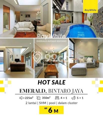 Rumah Elit Modern Tanpa Renovasi di Bintaro Tangerang Selatan Rumah Elit Modern Tanpa Renovasi di Bintaro Tangerang Selatan