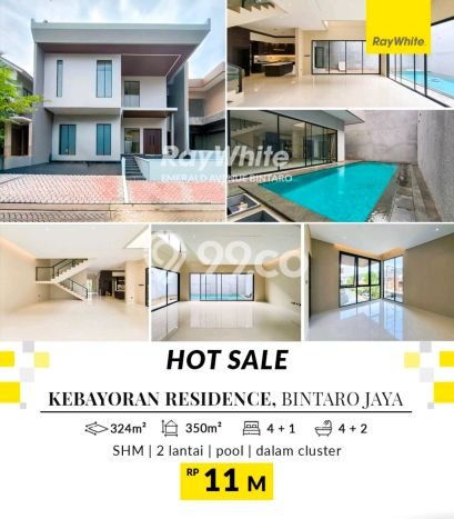 Dijual Rumah Luas Elegan Dengan View Cantik di Bintaro, Tangerang Selatan Dijual Rumah Luas Elegan Dengan View Cantik di Bintaro, Tangerang Selatan