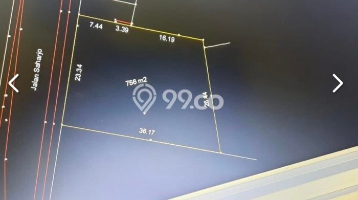 Dijual Tanah di Tebet, Luas 756m², Lokasi Potensial, Kontur Datar Dijual Tanah di Tebet, Luas 756m², Lokasi Potensial, Kontur Datar