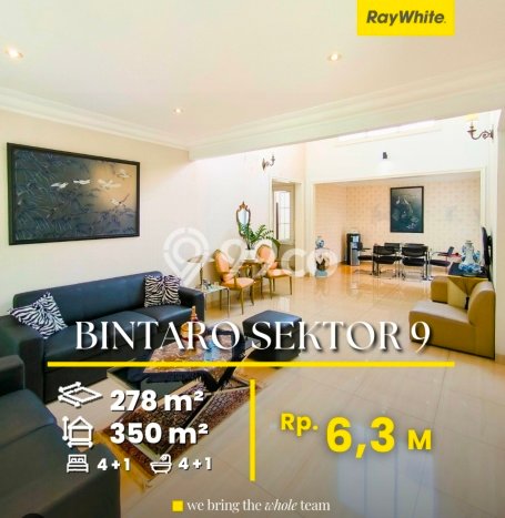 Jual Rumah Mewah Megah Dengan View Eksklusif di Bintaro, Tangerang Selatan Jual Rumah Mewah Megah Dengan View Eksklusif di Bintaro, Tangerang Selatan