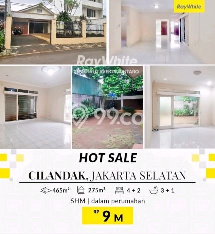 Siap Huni Hunian Elit 4 Kamar di Cilandak Dekat ke Mana Saja Siap Huni Hunian Elit 4 Kamar di Cilandak Dekat ke Mana Saja