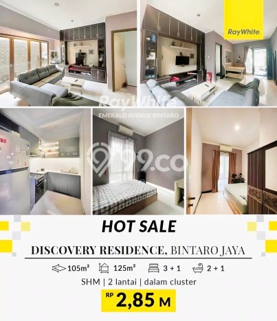 Rumah Elit Modern Tanpa Renovasi di Bintaro Tangerang Selatan Rumah Elit Modern Tanpa Renovasi di Bintaro Tangerang Selatan