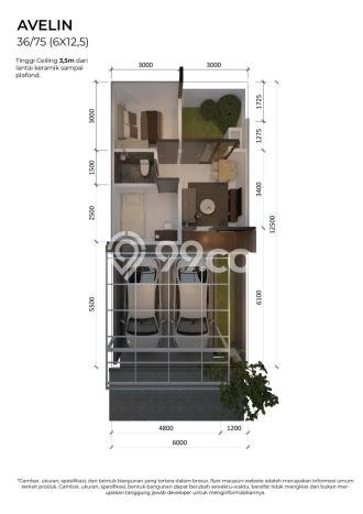 Rumah Minimalis Dijual di Gedangan 2 Kamar dengan Luas Tanah 72m2 Rumah Minimalis Dijual di Gedangan 2 Kamar dengan Luas Tanah 72m2