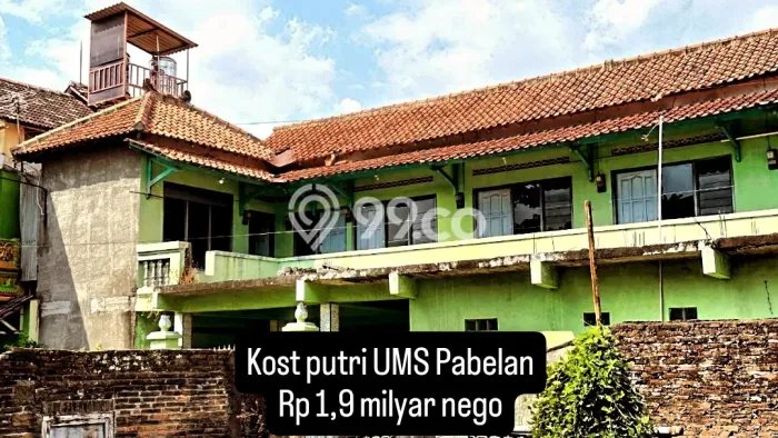 Rumah Kost untuk Dijual di Kartasura dengan 11 KT, 10 KM, Luas 200m2 Rumah Kost untuk Dijual di Kartasura dengan 11 KT, 10 KM, Luas 200m2