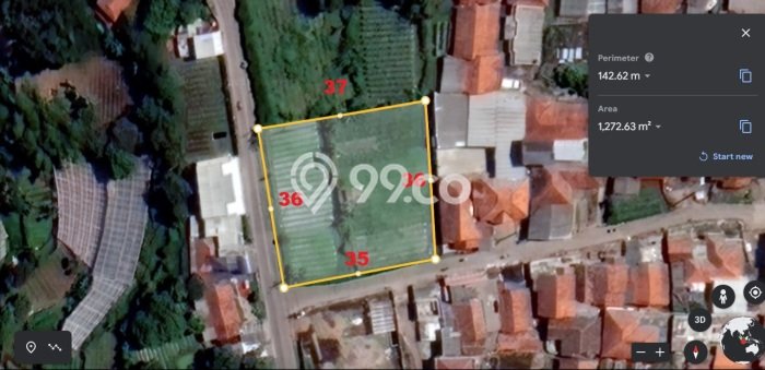 Dijual Tanah di Bandung, Luas 1265m2 SHM Dijual Tanah di Bandung, Luas 1265m2 SHM