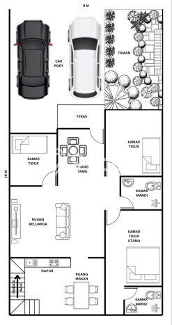 Hunian Cantik Modern Lb 112m2 di Rancasari, Bandung Hunian Cantik Modern Lb 112m2 di Rancasari, Bandung