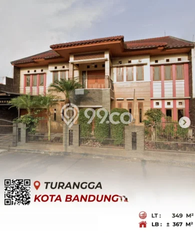 Rumah Mewah LB 367m2 Siap Pakai Desain Elegan di Turangga, Bandung Rumah Mewah LB 367m2 Siap Pakai Desain Elegan di Turangga, Bandung
