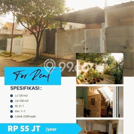 Disewakan Rumah Nyaman di Bintaro LT 120m2 / LB 100m2 Kondisi Bagus Disewakan Rumah Nyaman di Bintaro LT 120m2 / LB 100m2 Kondisi Bagus