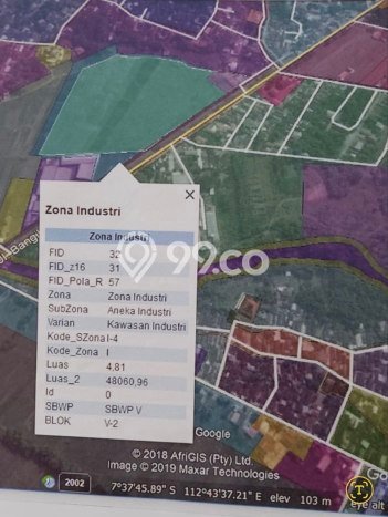 HARGA MENARIK! Tanah di Pandaan, Luas 43000m2m², Lokasi Potensial, Bebas Banjir HARGA MENARIK! Tanah di Pandaan, Luas 43000m2m², Lokasi Potensial, Bebas Banjir