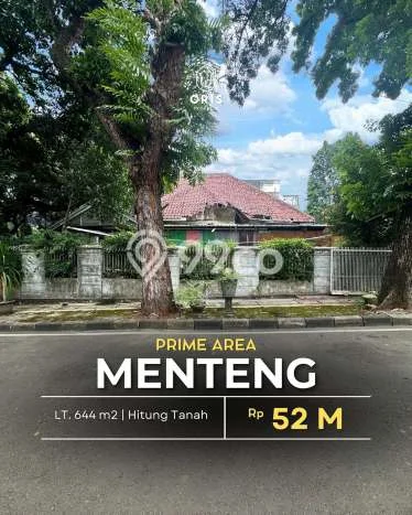 Kavling Tanah Dijual di Menteng, Jakarta Pusat, Luas 644m2 Area Strategis Kavling Tanah Dijual di Menteng, Jakarta Pusat, Luas 644m2 Area Strategis