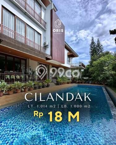 Kesempatan Investasi di Pusat Kota Cilandak, Jakarta Selatan - 5 Kamar Tidur Kesempatan Investasi di Pusat Kota Cilandak, Jakarta Selatan - 5 Kamar Tidur