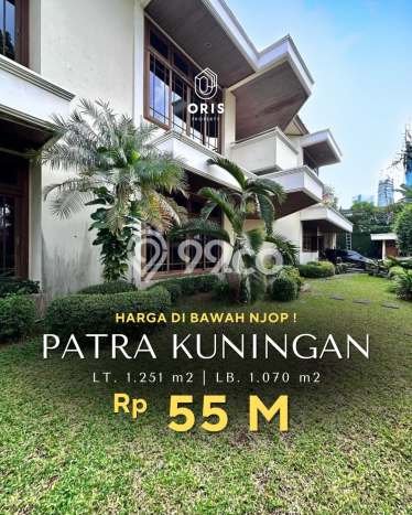 Ready to Use! Premium House LT 1251m2 Desain Modern di Patra Kuningan Ready to Use! Premium House LT 1251m2 Desain Modern di Patra Kuningan