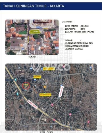 Tanah Kawasan , Luas 561m2m², Dekat Fasilitas, Cocok untuk Perumahan Tanah Kawasan , Luas 561m2m², Dekat Fasilitas, Cocok untuk Perumahan