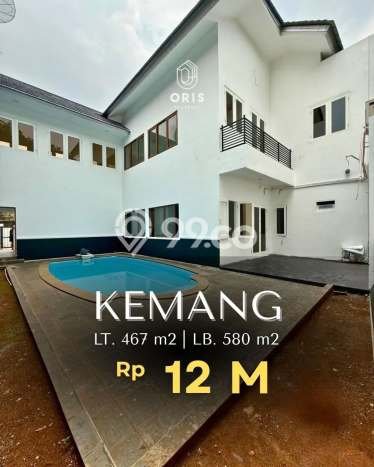 Ready to Use! Luxury House LT 467m2 Desain Elegan di Kemang Ready to Use! Luxury House LT 467m2 Desain Elegan di Kemang
