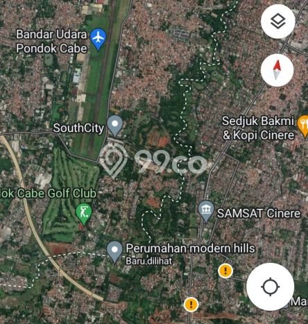 Tanah untuk Dijual Lokasi Pamulang, Tangerang Selatan Luas 539m2 - Tanah untuk Dijual Lokasi Pamulang, Tangerang Selatan Luas 539m2 -