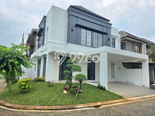 Rumah Mewah LB 180m2 Siap Huni Desain Elegan di BSD City, Tangerang Rumah Mewah LB 180m2 Siap Huni Desain Elegan di BSD City, Tangerang