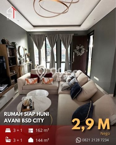 Hunian Super Elit dengan Akses Paling Strategis di BSD Avani, Tangerang Hunian Super Elit dengan Akses Paling Strategis di BSD Avani, Tangerang