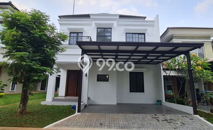 For Sale! Luxury House LT 176m2 Desain Elegan di BSD Foresta For Sale! Luxury House LT 176m2 Desain Elegan di BSD Foresta