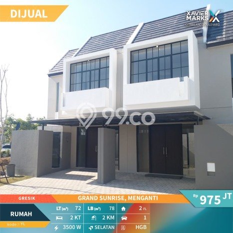 For Sale Rumah 2 Kamar Lokasi Ideal Bagus dan Strategis di Menganti For Sale Rumah 2 Kamar Lokasi Ideal Bagus dan Strategis di Menganti