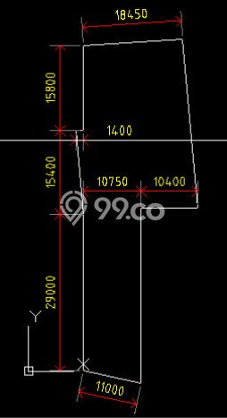 Dijual Tanah di Surabaya, Luas 898m2 SHM Dijual Tanah di Surabaya, Luas 898m2 SHM