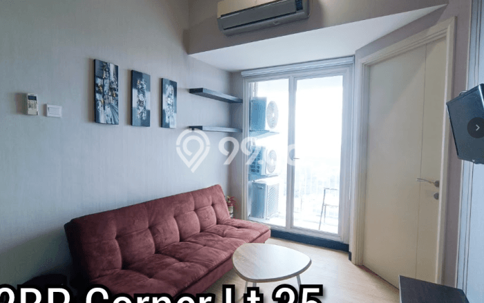Apartemen Nyaman untuk Disewa, 2 Kamar di Surabaya Apartemen Nyaman untuk Disewa, 2 Kamar di Surabaya