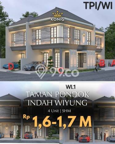 Rumah Modern 4 Kamar LT 82m2 di Surabaya Kota Rumah Modern 4 Kamar LT 82m2 di Surabaya Kota
