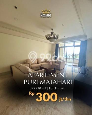 Apartemen Sewa 3 Kamar Murah Siap Huni di Surabaya, Luas 218m2 Apartemen Sewa 3 Kamar Murah Siap Huni di Surabaya, Luas 218m2