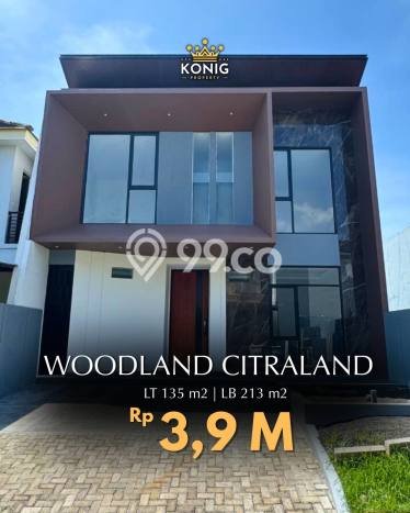 Ready to Use! Luxury House LT 135m2 Desain Modern di Citraland Ready to Use! Luxury House LT 135m2 Desain Modern di Citraland