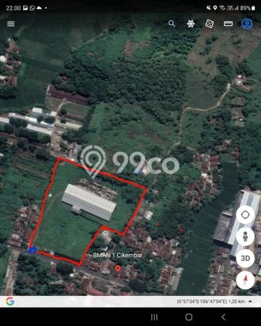 Lahan Dijual Lokasi Cikembar, Sukabumi dengan Luas Tanah 20570m2 dan Status SHM Lahan Dijual Lokasi Cikembar, Sukabumi dengan Luas Tanah 20570m2 dan Status SHM