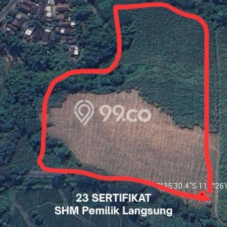 Tanah Dijual di Mojokerto Seluas 40754m2 Strategis Tanah Dijual di Mojokerto Seluas 40754m2 Strategis