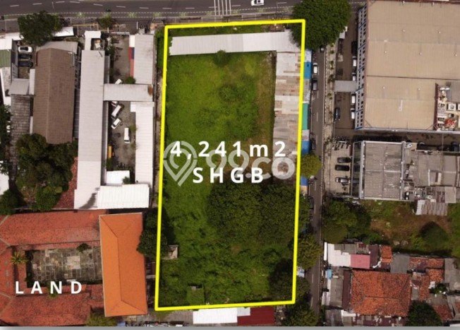 Lahan Kosong Dijual di Jakarta Pusat dengan Area 4241m2 Lahan Kosong Dijual di Jakarta Pusat dengan Area 4241m2