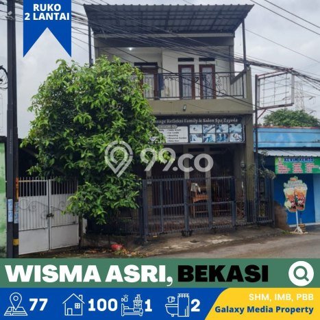 Unit Ruko Dijual di Bekasi Utara Bekasi Luas Tanah 61m2, Luas Bangunan 50m2 Unit Ruko Dijual di Bekasi Utara Bekasi Luas Tanah 61m2, Luas Bangunan 50m2