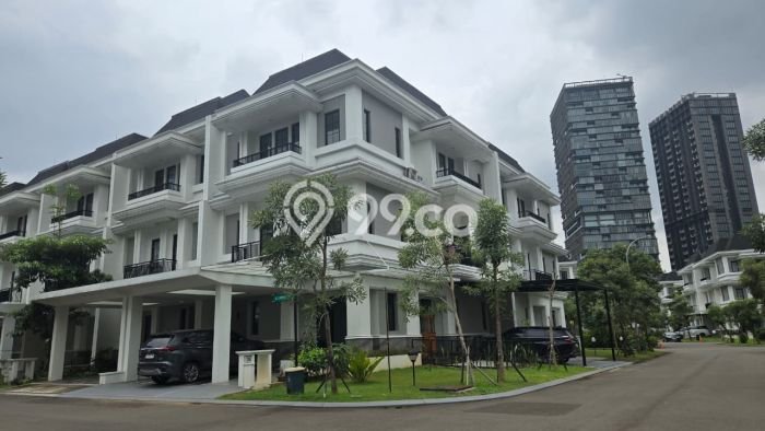 Rumah Elit LB 287m2 Siap Pakai Desain Elegan di Alam Sutera, Tangerang Rumah Elit LB 287m2 Siap Pakai Desain Elegan di Alam Sutera, Tangerang