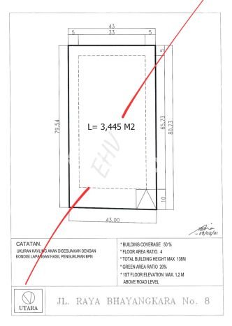 Tanah Kavling Dijual di Alam Sutera, Tangerang dengan Luas Tanah 3445m2 Tanah Kavling Dijual di Alam Sutera, Tangerang dengan Luas Tanah 3445m2