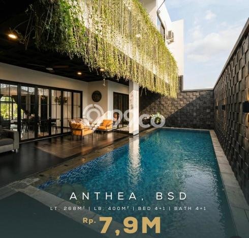 Rumah Eksklusif Siap Huni LT 268m2 di BSD, Tangerang Selatan Rumah Eksklusif Siap Huni LT 268m2 di BSD, Tangerang Selatan