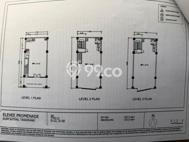 FOR RENT! Ruko di Alam Sutera Cocok untuk Bisnis 969m2 FOR RENT! Ruko di Alam Sutera Cocok untuk Bisnis 969m2