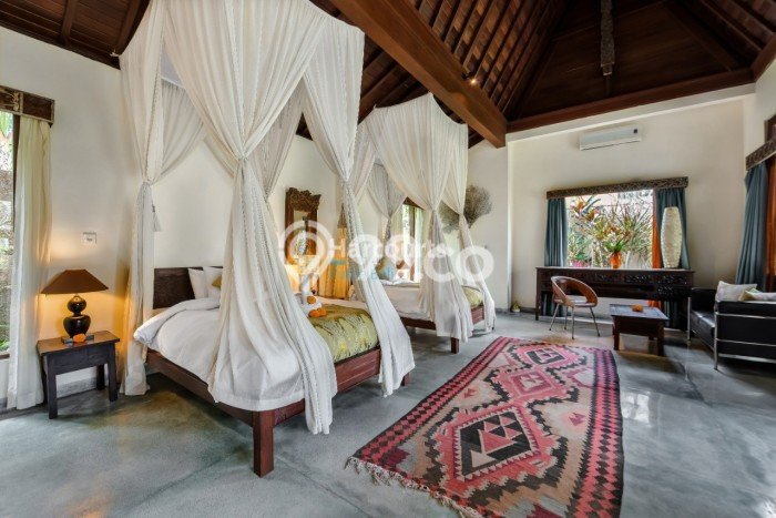 Miliki sekarang Vila di Ubud, Luas 3730m2m², Akses ke transportasi Miliki sekarang Vila di Ubud, Luas 3730m2m², Akses ke transportasi