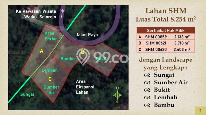 Kavling Tanah untuk Dijual di Batu, Malang, Luas 8254m2 Kavling Tanah untuk Dijual di Batu, Malang, Luas 8254m2