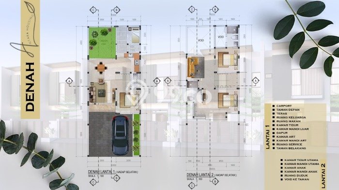 Rumah Modern 4 Kamar LT 105m2 di Pondok Gede Rumah Modern 4 Kamar LT 105m2 di Pondok Gede