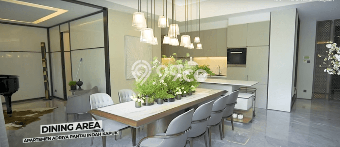Siap Huni Apartemen Prestisius di Pantai Indah Kapuk 3 Kamar & 3 Kamar Mandi Siap Huni Apartemen Prestisius di Pantai Indah Kapuk 3 Kamar & 3 Kamar Mandi