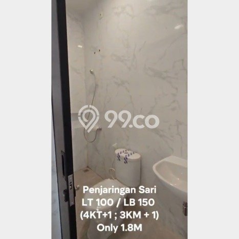 Rumah Modern Minimalis 5 KT Bisa Langsung Pindah di Rungkut Rumah Modern Minimalis 5 KT Bisa Langsung Pindah di Rungkut