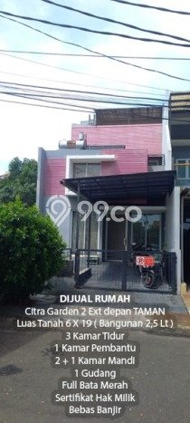 Rumah Modern 4 Kamar LT 114m2 di Citra Garden Rumah Modern 4 Kamar LT 114m2 di Citra Garden