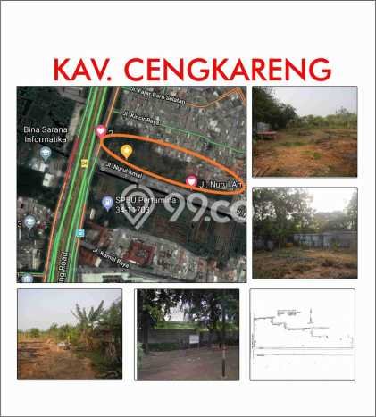 Lahan Kosong Dijual di Cengkareng, Jakarta Barat, Luas 16600m2 Area Strategis Lahan Kosong Dijual di Cengkareng, Jakarta Barat, Luas 16600m2 Area Strategis