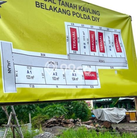 Tanah Kosong Dijual di Sleman dengan Area 111m2 Tanah Kosong Dijual di Sleman dengan Area 111m2
