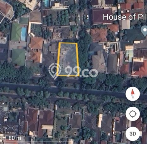 Lahan Dijual Lokasi Menteng, Jakarta Pusat dengan Luas Tanah 1019m2 dan Status SHM Lahan Dijual Lokasi Menteng, Jakarta Pusat dengan Luas Tanah 1019m2 dan Status SHM